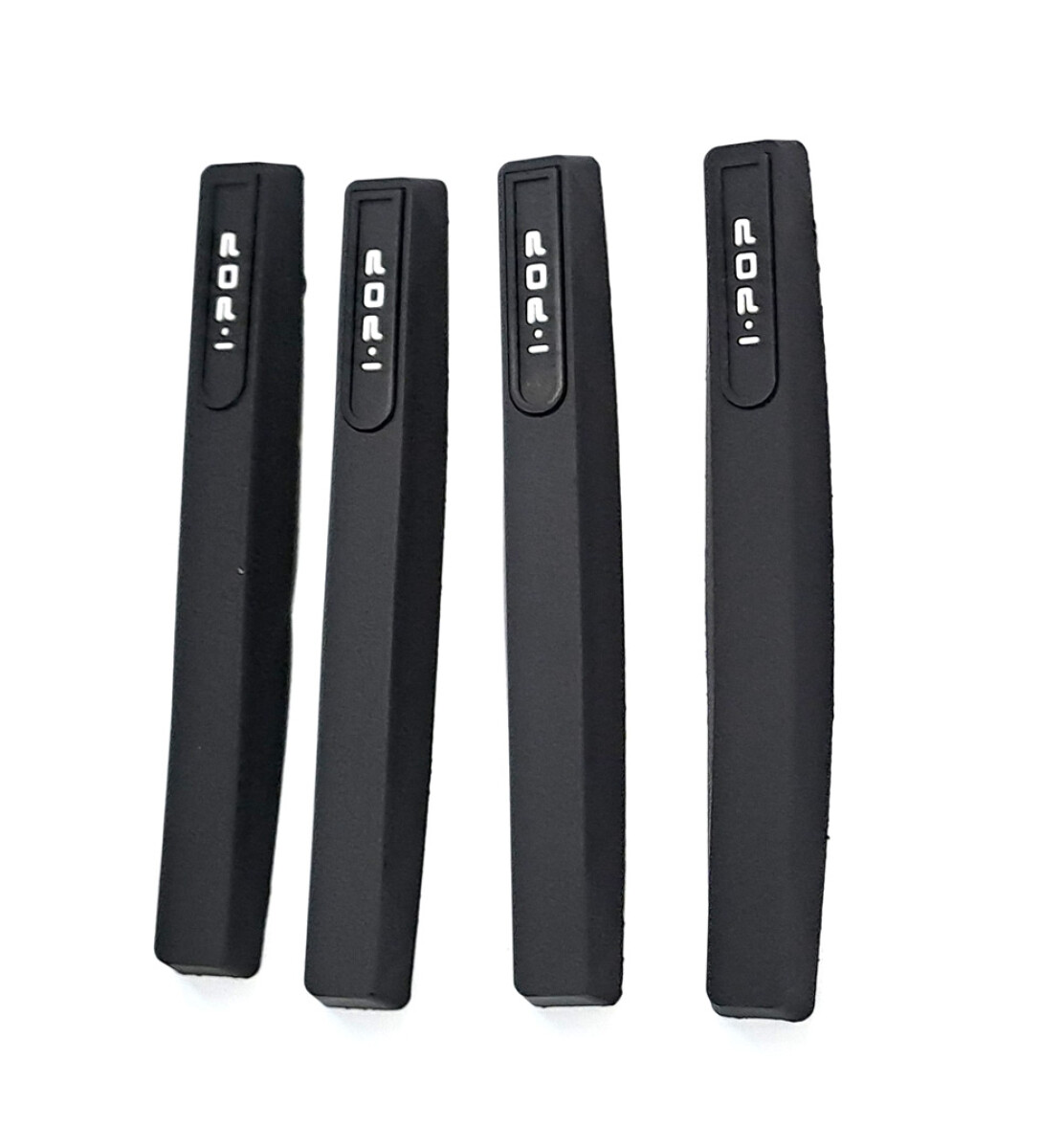 ACCESORIO EXTERIOR - PROTECTOR PUERTA NEGRO 10CM KIT X 4 WESTON 