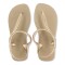 Chanclas Havaianas Ojota Flash Urban Dorado