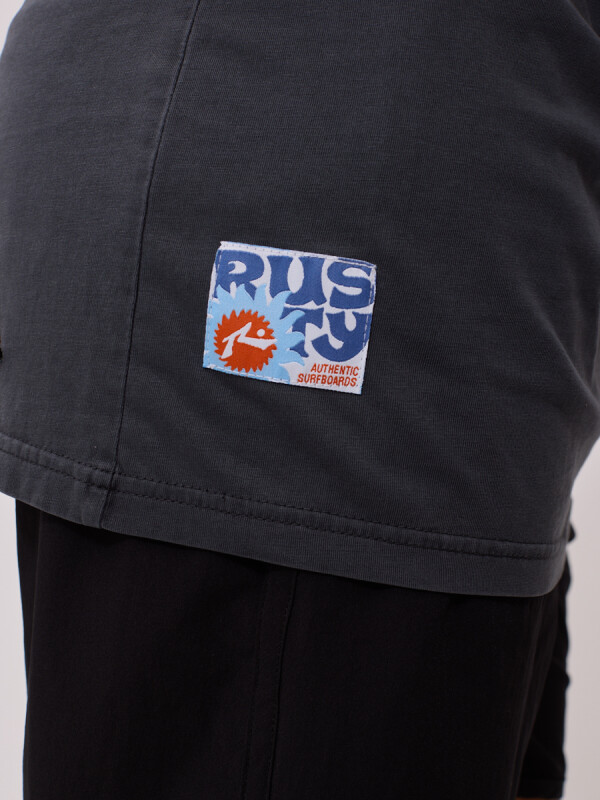 T-SHIRT LASON RUSTY Gris