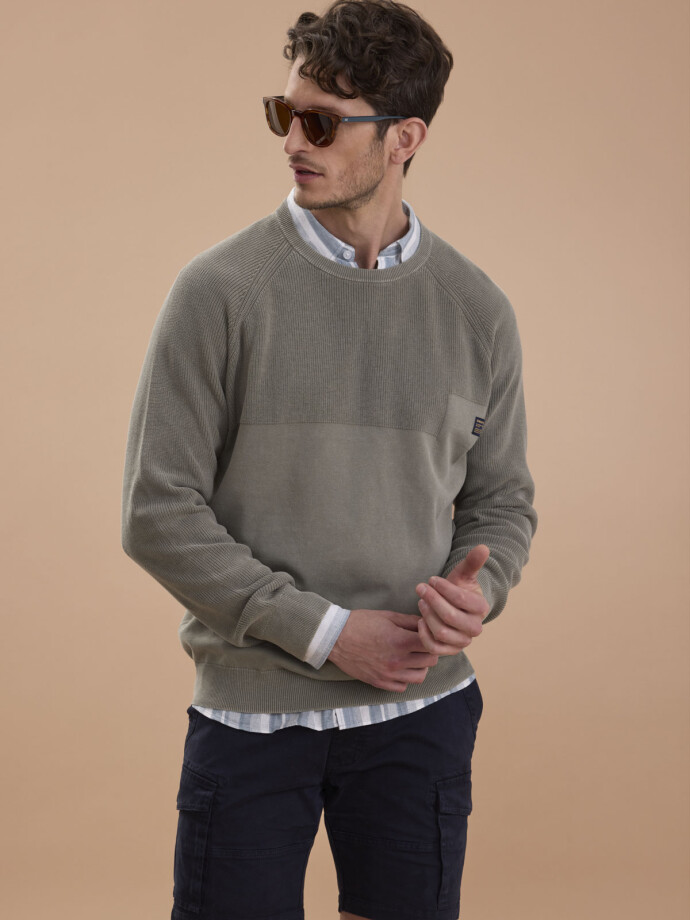 SWEATER PALMA 2.0 VERDE MILITAR