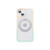 Protector para iPhone 13/14 borde degrade verde/amarillo Protector Para Iphone 13/14 Borde Degrade Verde/amarillo