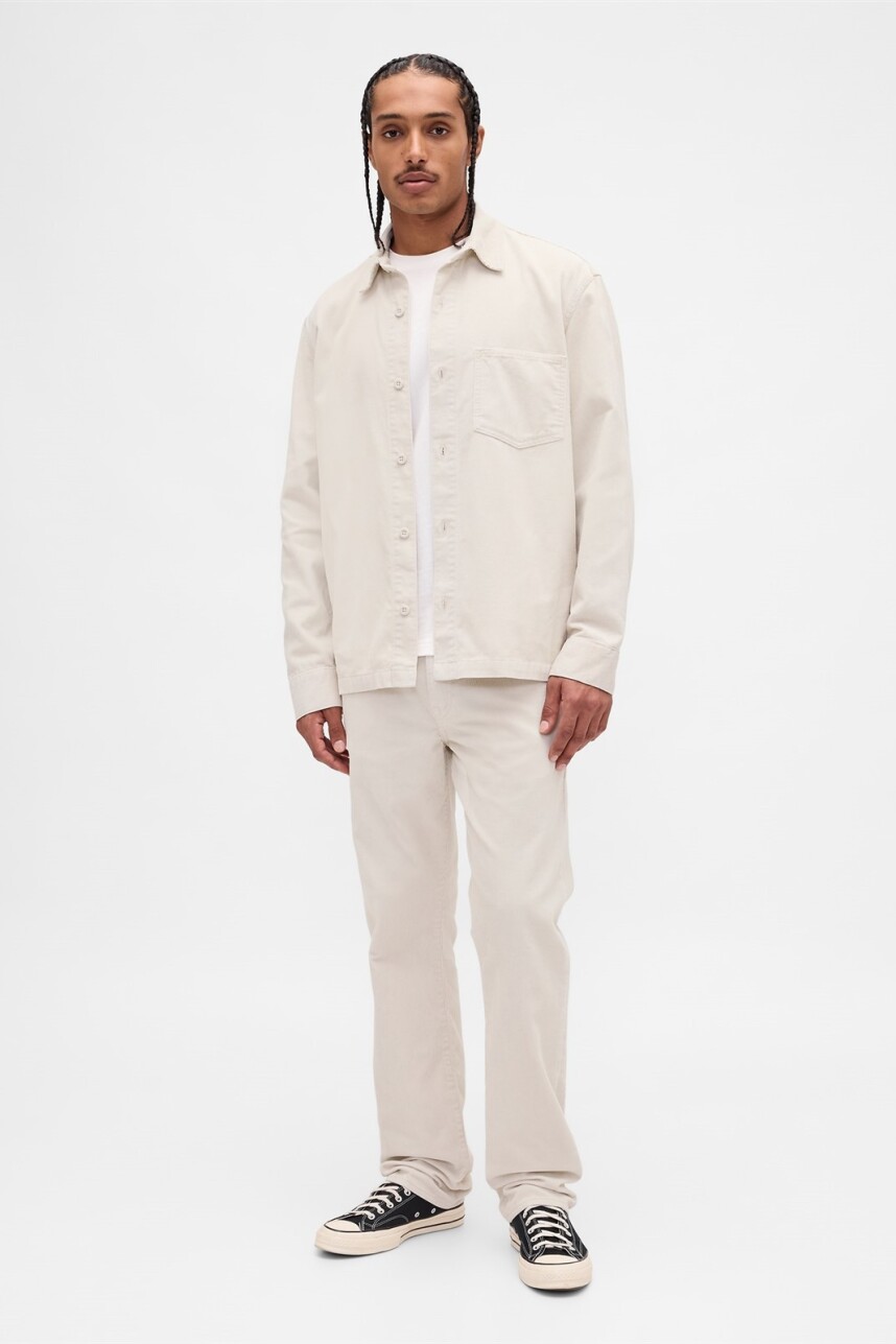 Camisa Jean De Pana Hombre Regular Grey