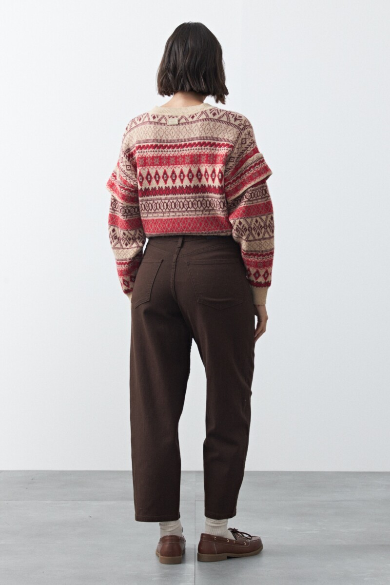 PANTALÓN BENIN Chocolate