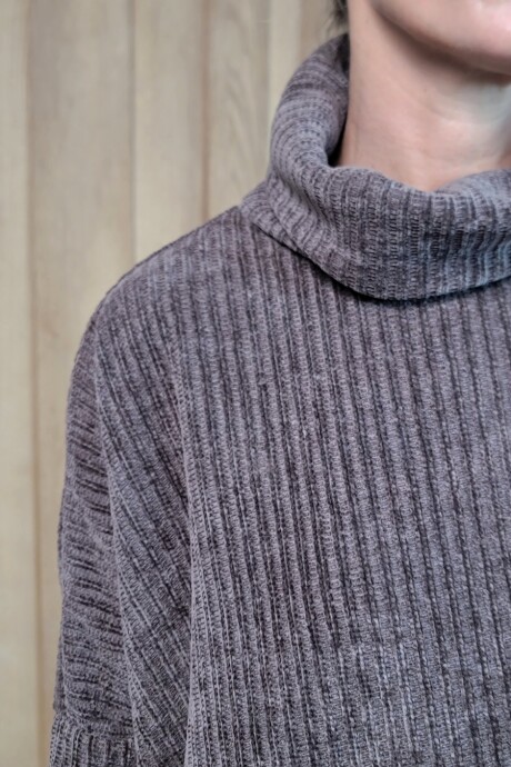 Polera Lina Chocolate