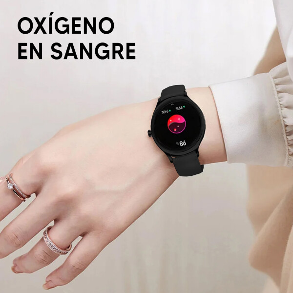 Smartwatch Slim Woman Xion Watch80 1.39" NEGRO