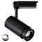 TRACK LIGHT ZOOM ANGULO AJUSTABLE<br /> DIMERIZABLE 20W 2700K Track Light LED Zoom Negro Dimerizable 20W Luz Cálida