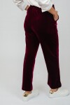 PANTALÓN ANCHO BORDEAUX