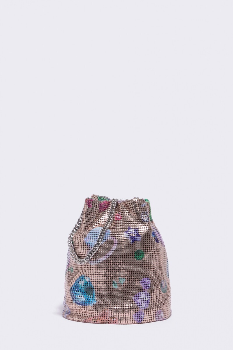 Bolso saca malla Oro