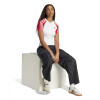 Remera ADIDAS 3S SLIM TEE de Mujer - JD0835 Blanco-rojo