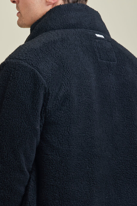CAMPERA SAYER ( SHERPA) RUSTY Negro