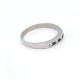 Anillo En Oro Blanco 18K Con Brillantes Y Zafiros Anillo En Oro Blanco 18K Con Brillantes Y Zafiros