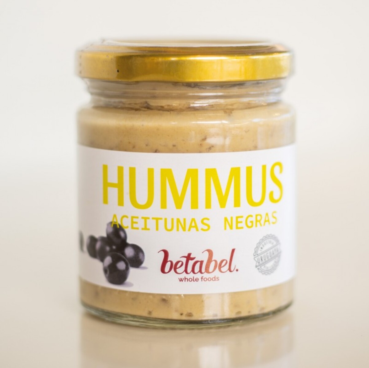 Hummus Betabel sabor aceituna negra - 175 gr 