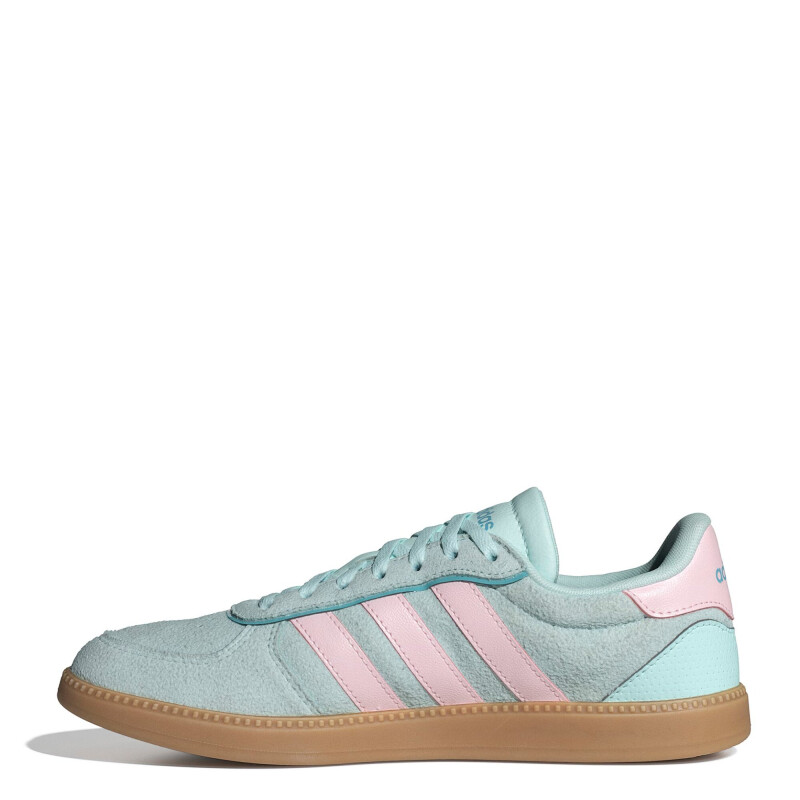 Championes de Mujer Adidas Breaknet Sleek Verde - Rosado