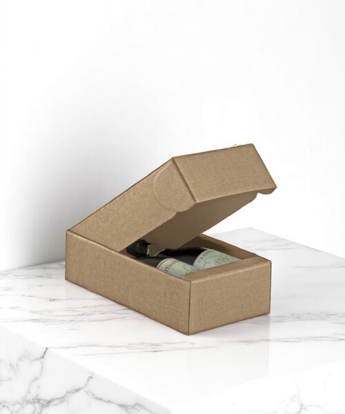 Caja rígida 2 botellas 34x18,5x9 - 30581 - SACCO Caja rígida 2 botellas 34x18,5x9 - 30581 - SACCO