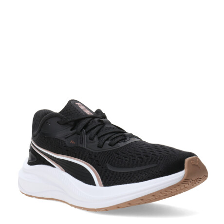 Championes de Mujer Puma Skyrocket Lite 2 W Negro - Dorado - Blanco