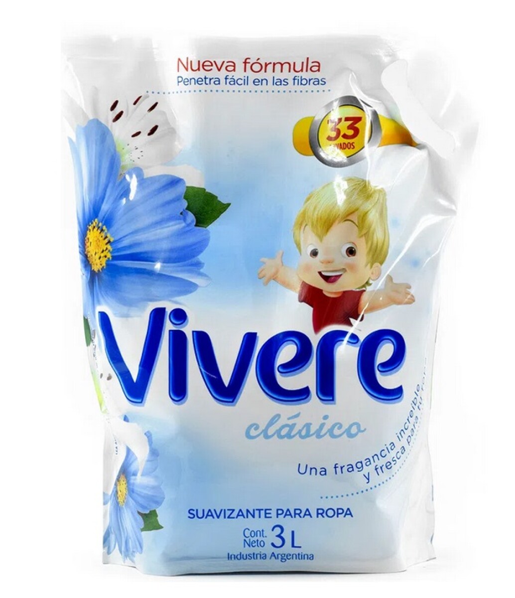 SUAVIZANTE VIVERE 3 LT CLASICO DP 
