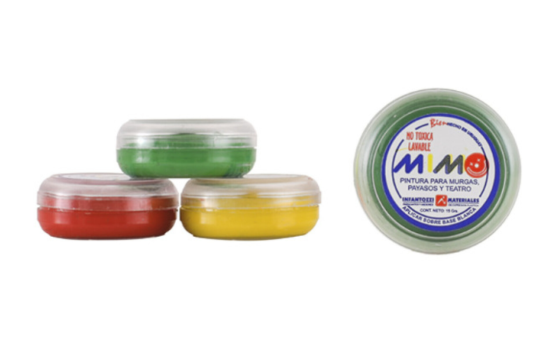 Maquillaje 15 Grs Verde Musgo Infantozzi 