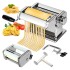 Maquina Para Hacer Tallarines Pastas Ravioles Y Estirar Masa Variante Color Plateado