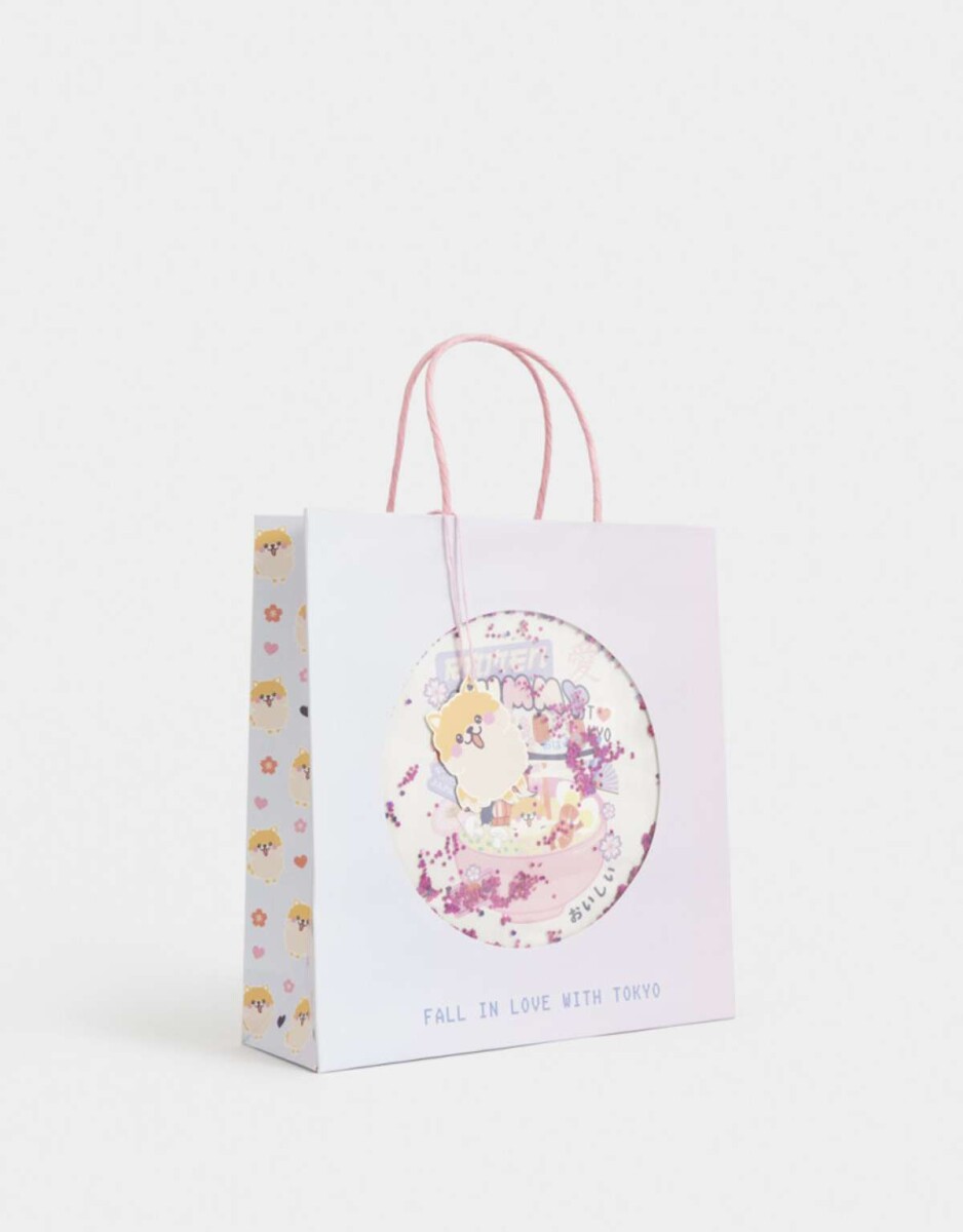 Bolsa De Regalo ''Tokyo'' - Combinacion Multicolor 