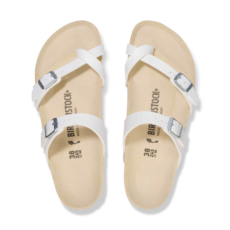 Sandalia Mayari Birko-Flor - Regular Blanco
