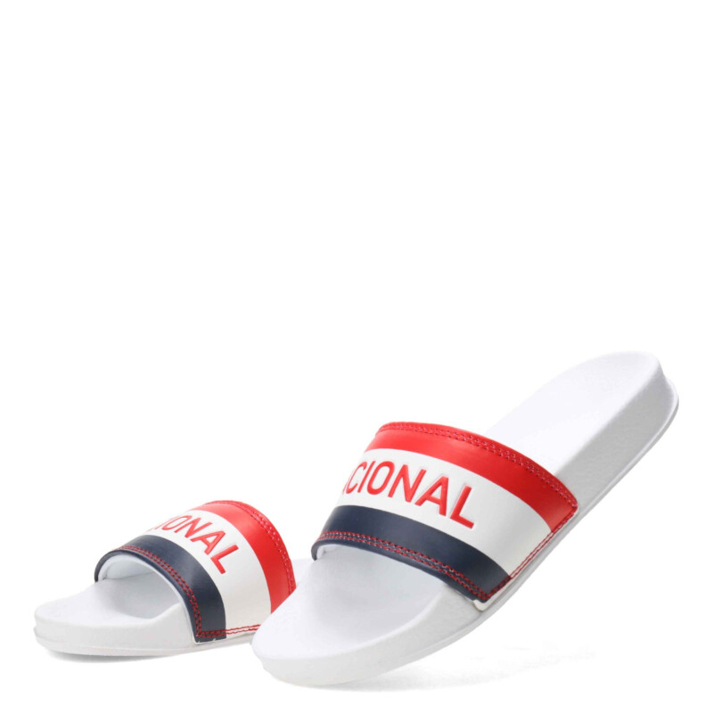 Chanclas de Niño Nacional Blanco - Rojo - Azul Francia