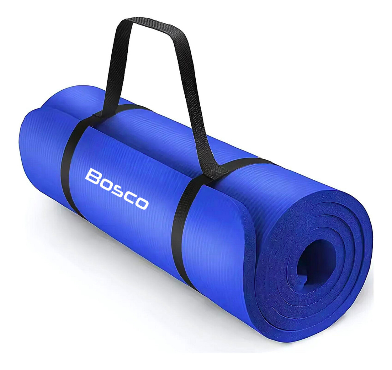 Colchoneta Yogamat 10mm Pilates Bosco Gym Multifuncional - Azul 