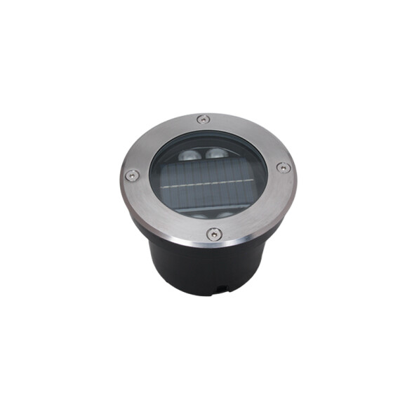 Luminaria de embutir piso solar RGB IP65 Ø120 IX4900Z