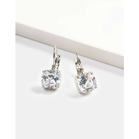 Aros Cortos Cubic Cristal