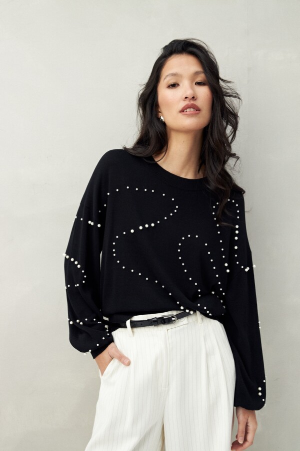 SWEATER BETTY Negro