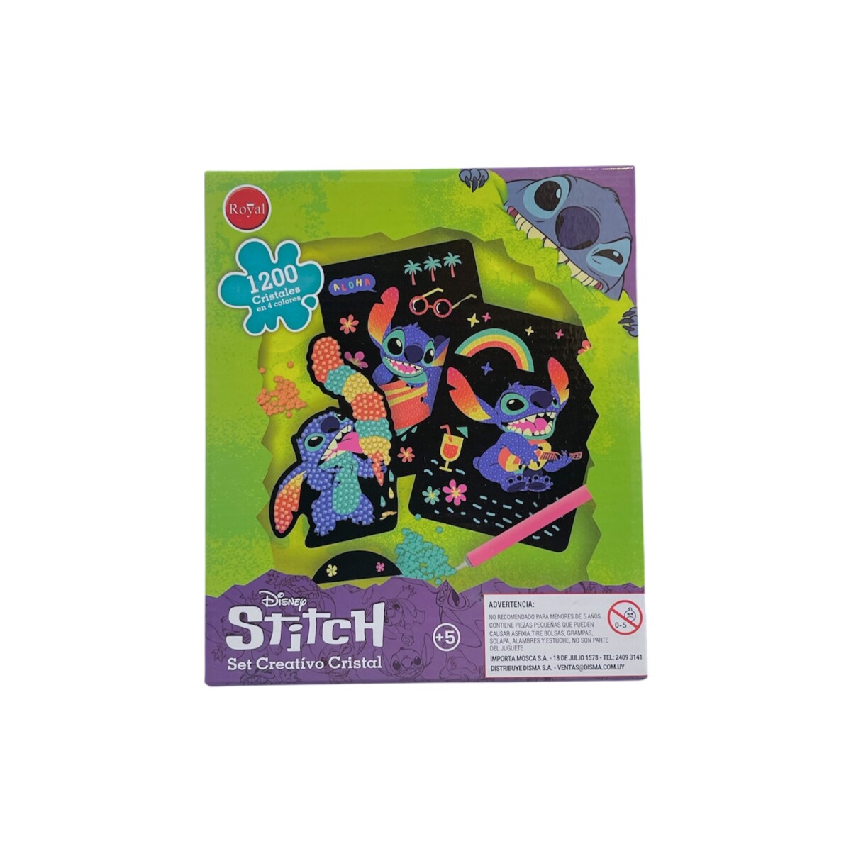 Set Creativo Stitch Cristales 