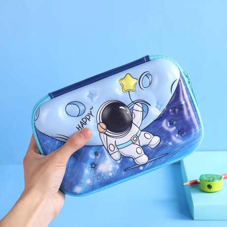 Cartuchera Infantil Brio TCPL03-AST 22X15CM 1 Cierre ASTRONAUTA