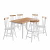 Juego de comedor 6 Sillas - Udine Blanco