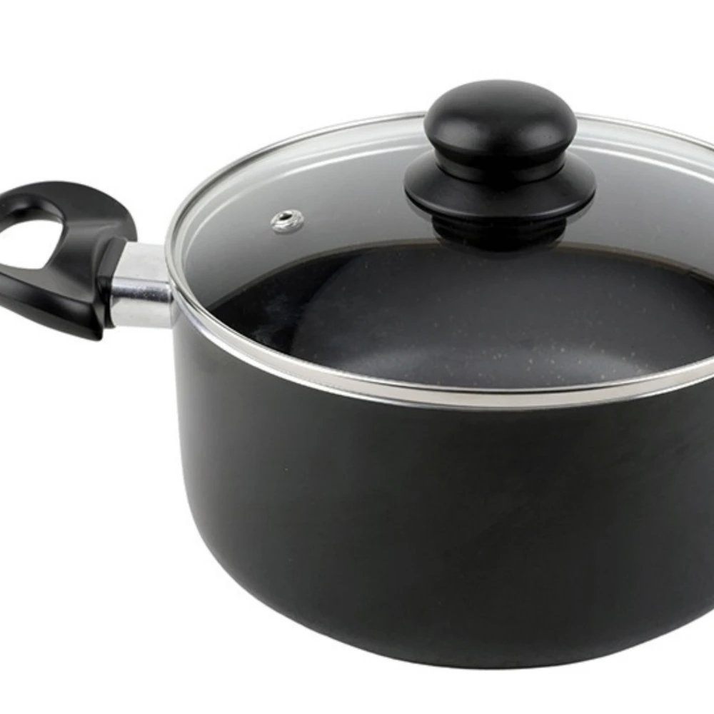 Cacerola - 20 cm con interior antiadherente - Black Cacerola - 20 cm con interior antiadherente - Black