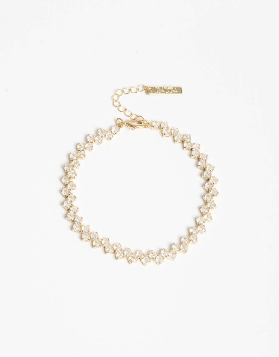 Pulseras Flexibles Bride To Be - Cristal 