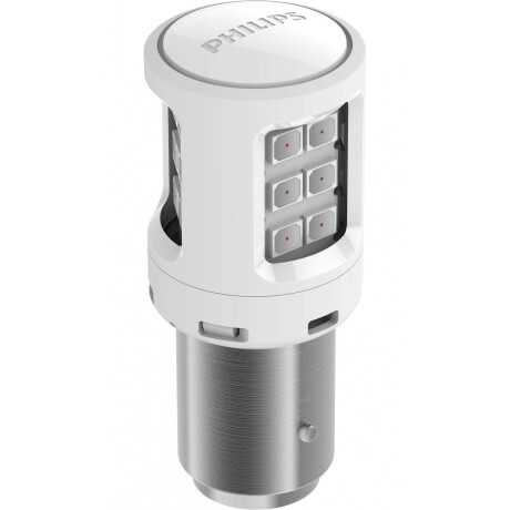 LAMPARA - LED ROJA P21 BAY15D 5W 12V ULTINON PACK X2 PHILIPS LAMPARA - LED ROJA P21 BAY15D 5W 12V ULTINON PACK X2 PHILIPS