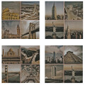 REVESTIMIENTO DECORADO QUART DESTINOS "A" 20X20 CM Revestimiento Decorado Quart Destinos "a" 20x20 Cm