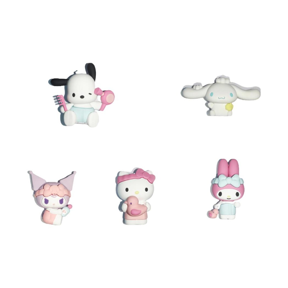 Imán blind box Sanrio bath time 