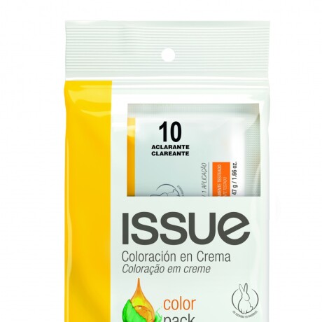 Coloración en Crema Tinta Issue Color Pack Eco Keratina ACLARANTE
