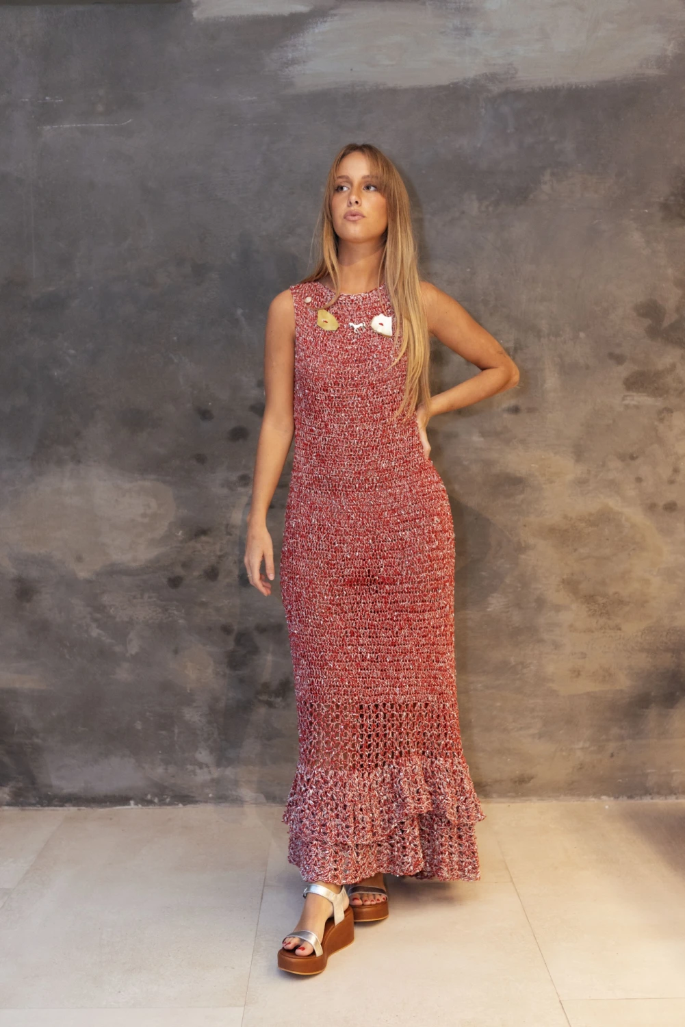 Gala Crochet Dress