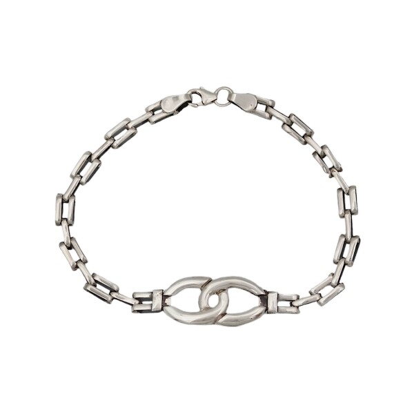 Pulsera Ovalos-Plata 925-Sin piedra-PU3497 sinpiedra