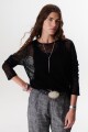 SWEATER LINO NEGRO
