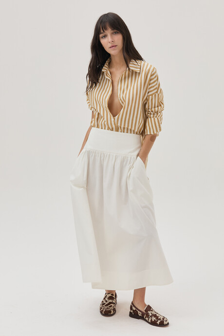 Camisa Harper Mostaza