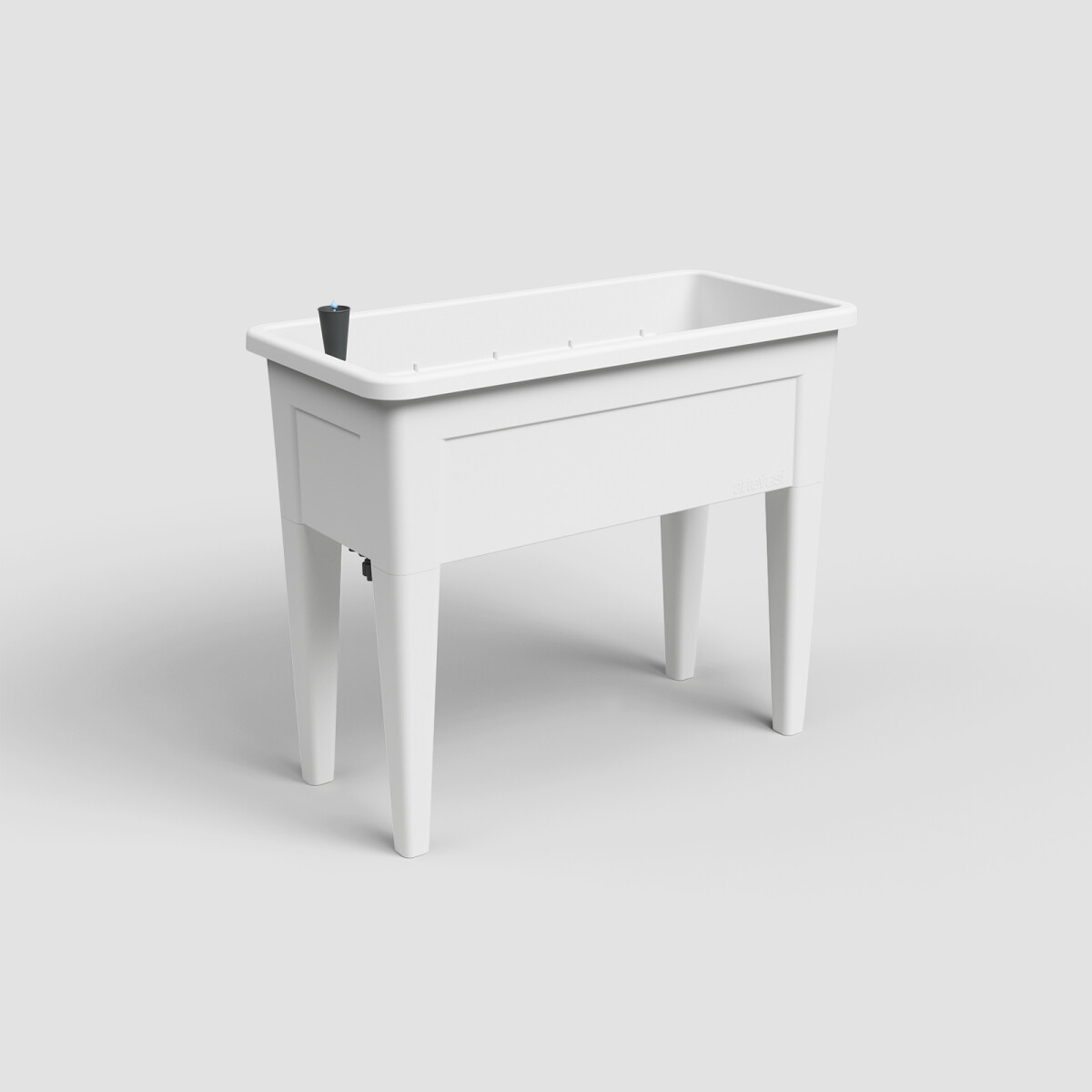 HUERTO URBANO 100 CM CON AUTORIEGO - BLANCO 