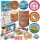 Set Artesanías Madera 2126p Pinturas Diamantes Niños Jug027011