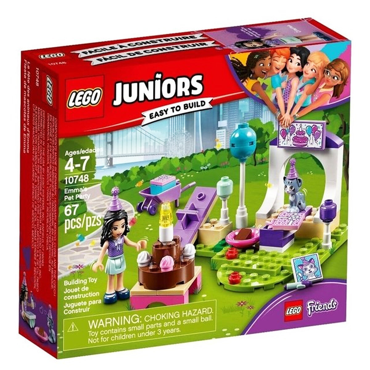 Lego Juniors 10748 Fiesta De Mascotas De Emma 