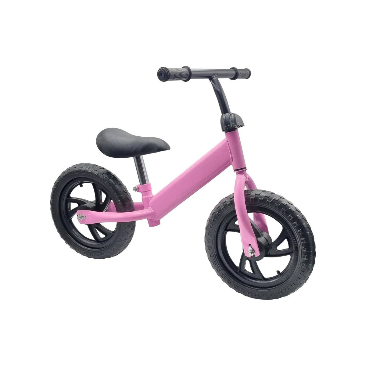 Bicicleta De Metal Sin Pedales P/ Niños Ruedas Calidad - Variante Color Rosa Oscuro 