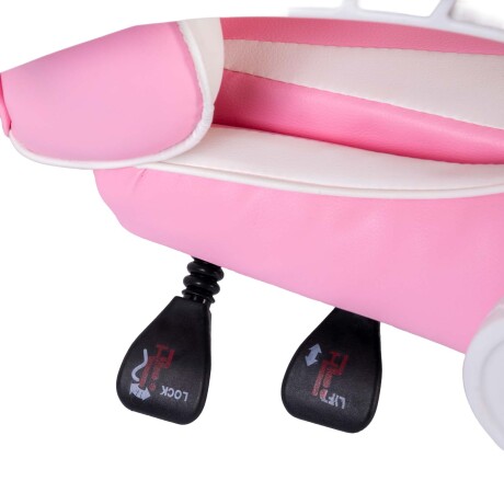 SILLA GAMER POLIPROPILENO BLANCO FLEUR