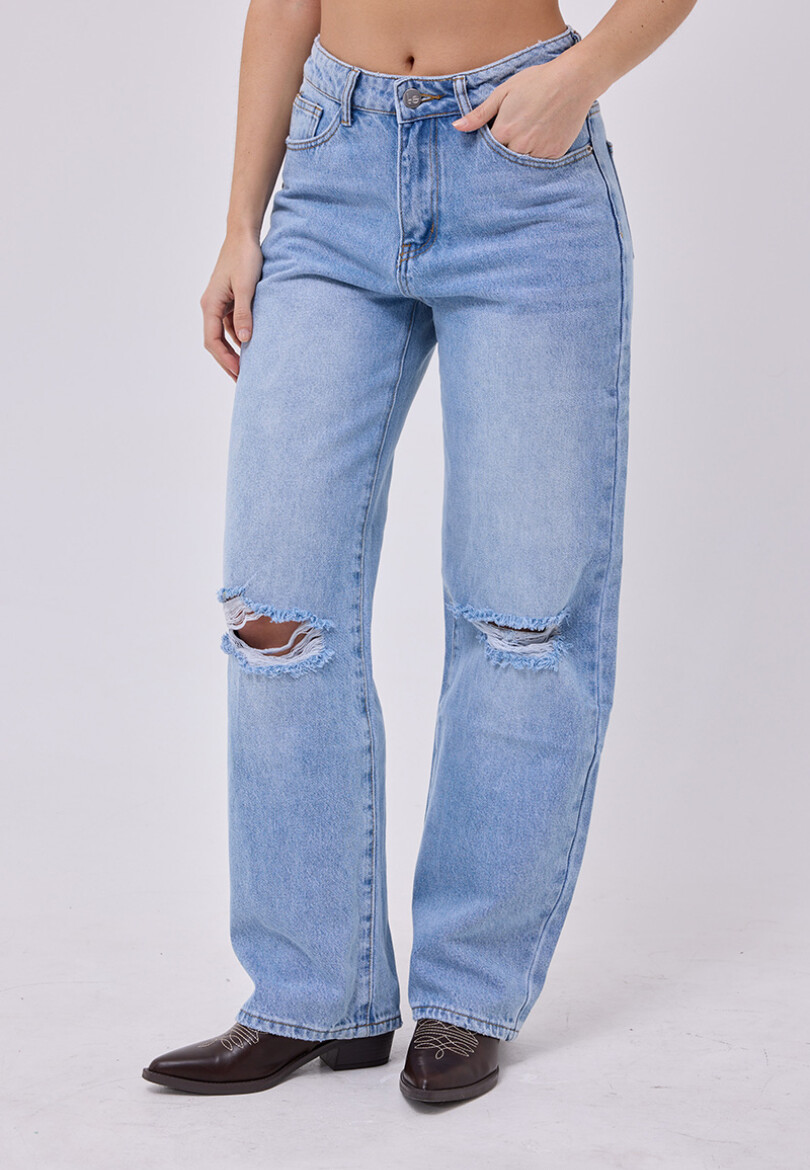 Jean Pulso Denim Claro