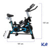 Bicicleta Fija Estática 13 kg para Spinning Cardio Fitness Bicicleta Fija Estática 13 kg para Spinning Cardio Fitness