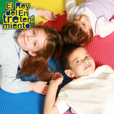 Piso Goma Eva X6 Encastrable 60 X 60cm 8MM Bebe Niño Piso Goma Eva X6 Encastrable 60 X 60cm 8MM Bebe Niño